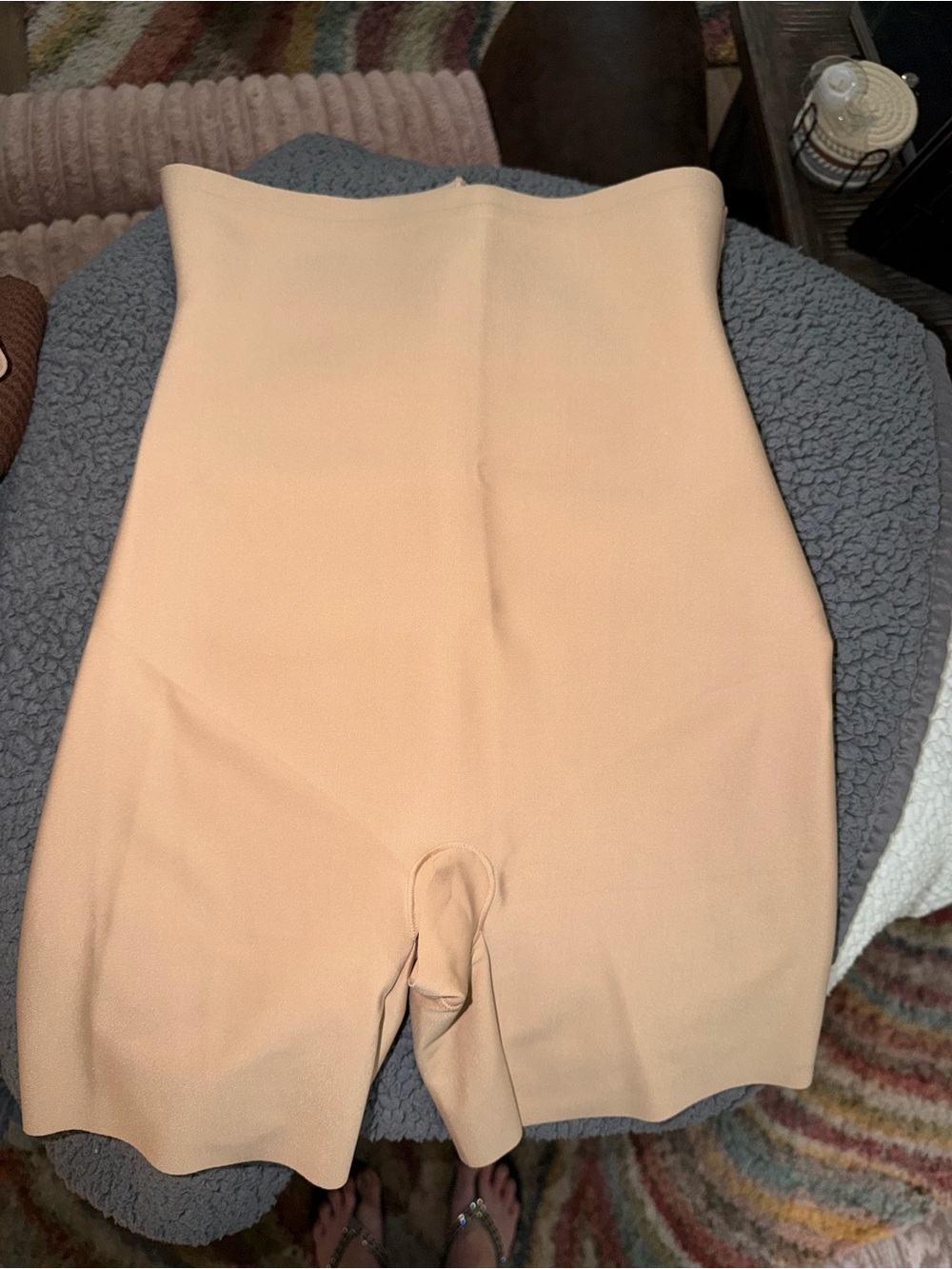 SKIMS High-Waist Sculpting Shorts in Clay NWT - Picture 2 of 6